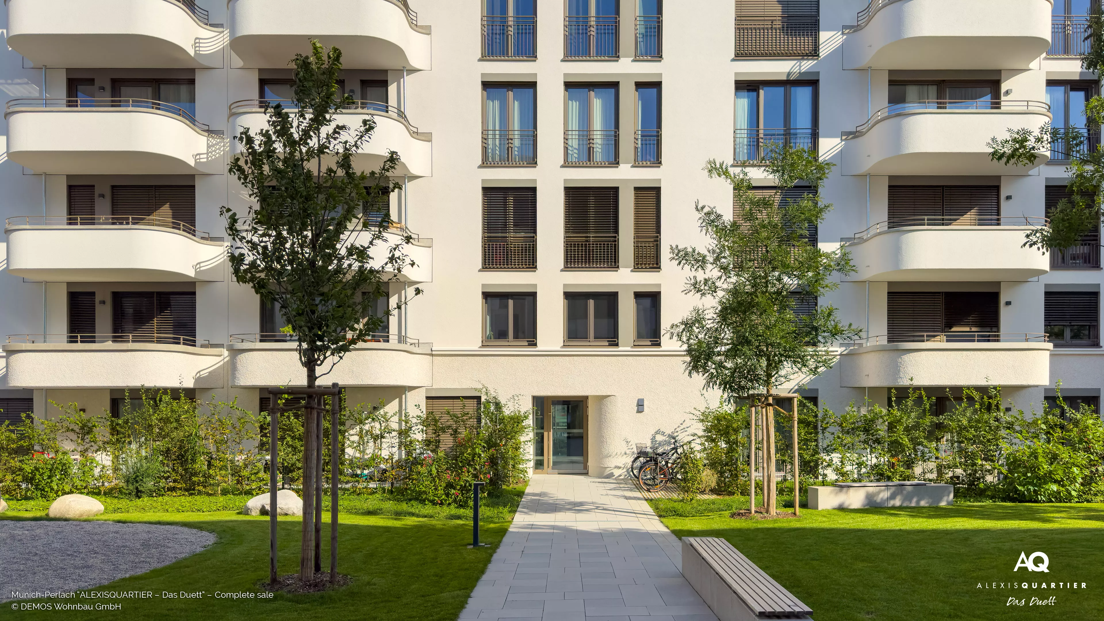 'ALEXISQUARTIER - Das Duett' in Munich-Perlach: All flats sold