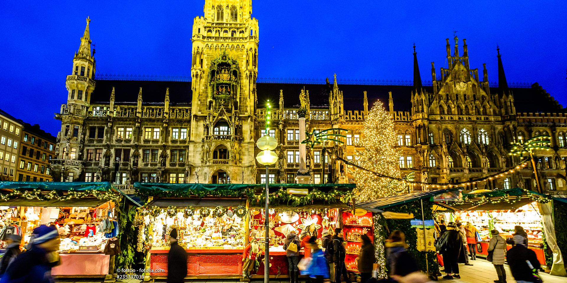 Sehenswerte Christkindlmärkte in München 